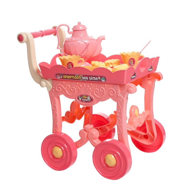 Kitchen Tableware Toy Cart