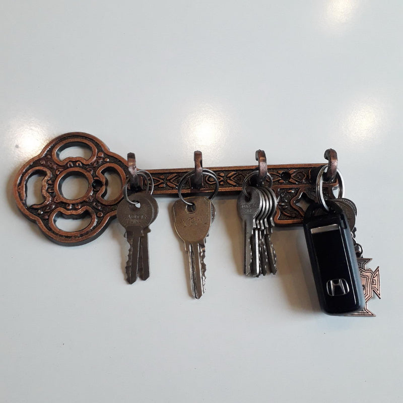 Metal Key Shape Hooks Key Holder