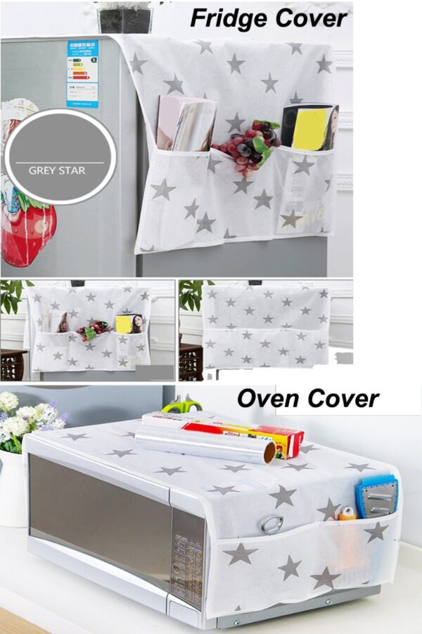 Oven and Fridge Cover Set