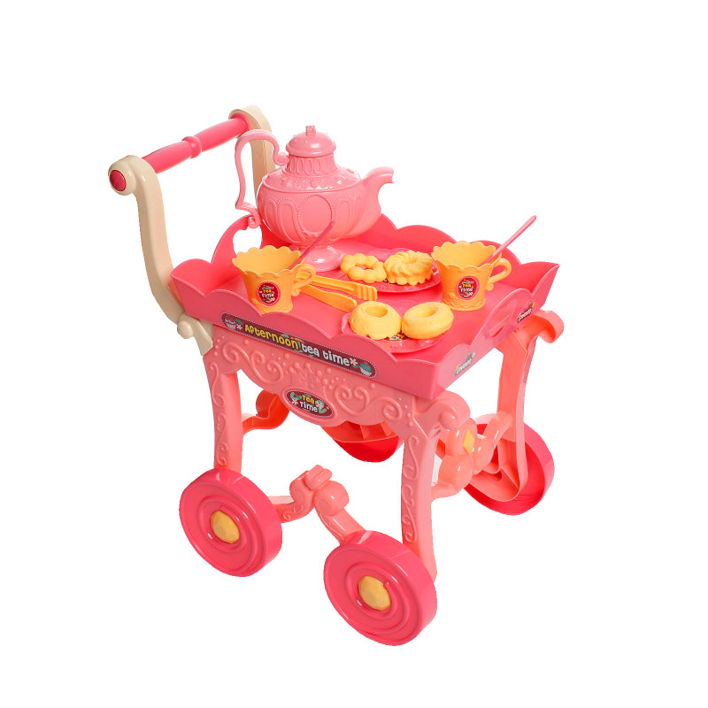 Kitchen Tableware Toy Cart