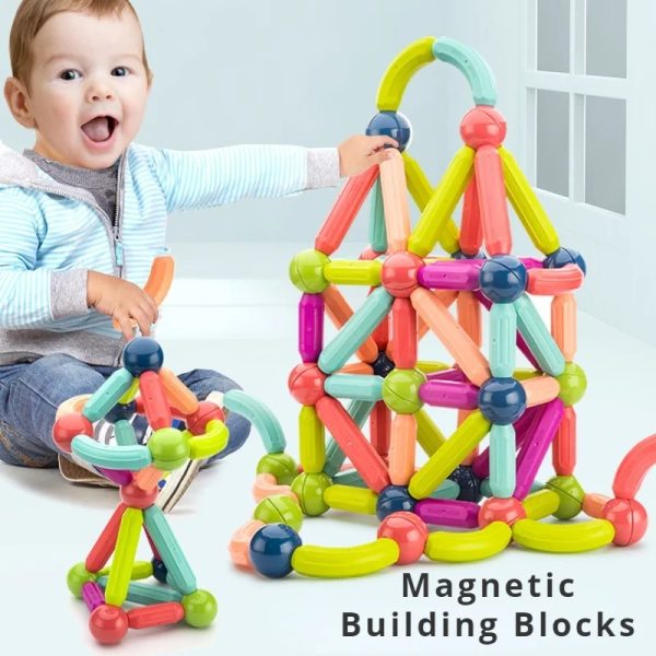 Magnetic Blocks Toy For Kids