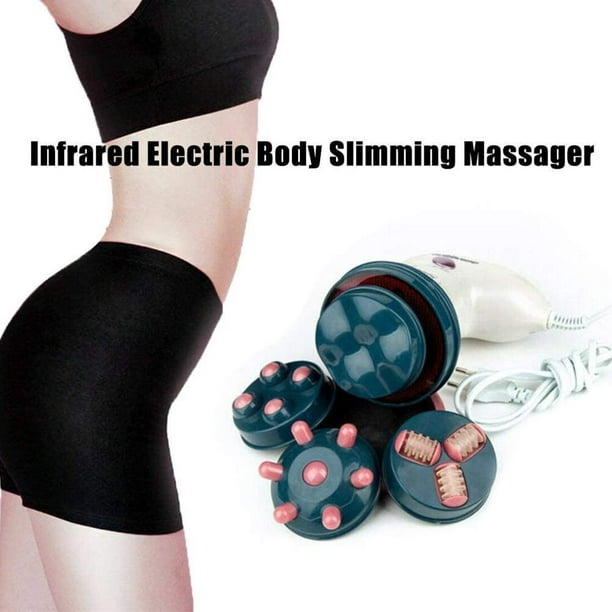 Electric Slimming Massager With 4 Vibrating Heads