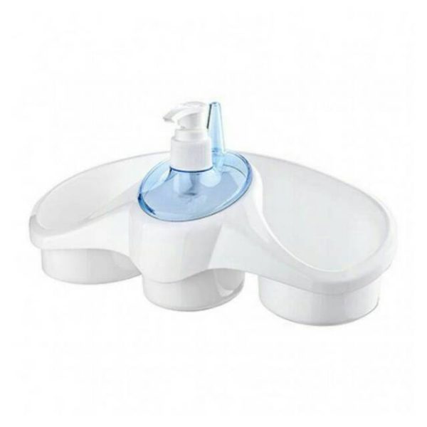 3 In 1 Soap Dispenser And Sponge Holder