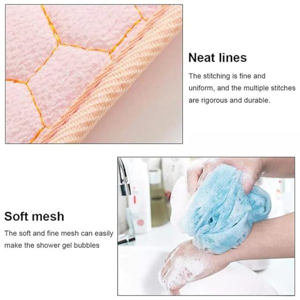 3 Pcs Bathroom Shower Ball Cleaning Tools