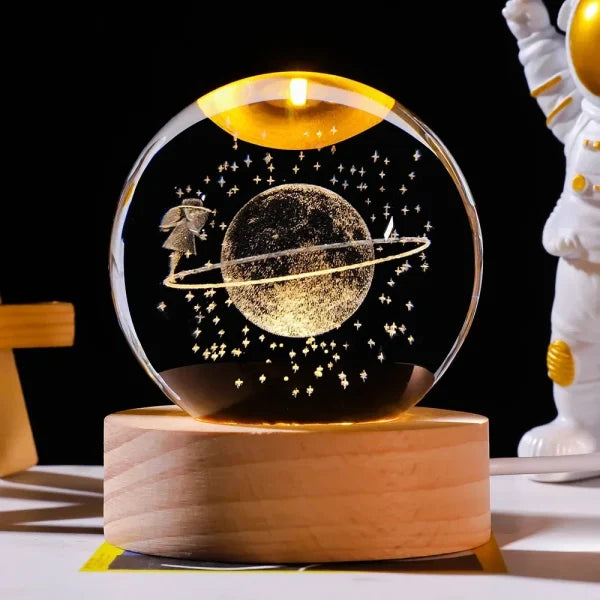 3D Crystal Galaxy Ball Lamp