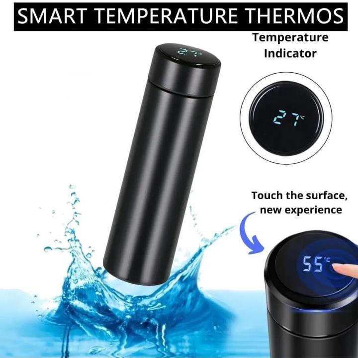 Smart Thermo Temperature Water Bottle