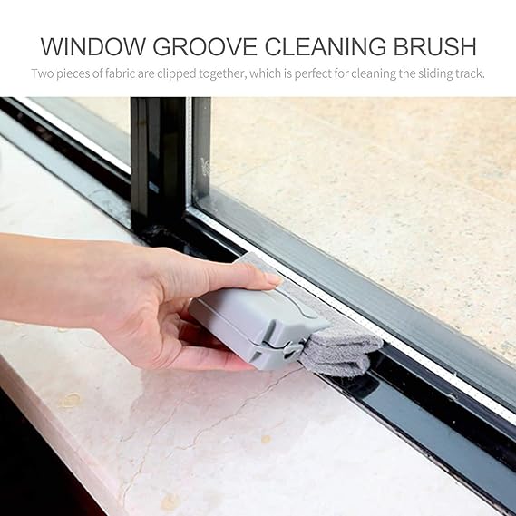 Window Slot Groove Cleaning Brush