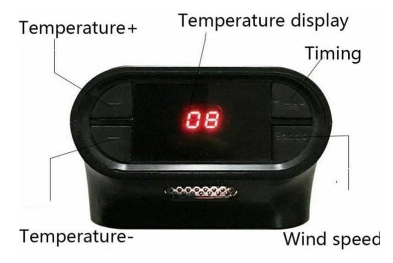 Mini Portable Electric Fireplace Wall Warmer