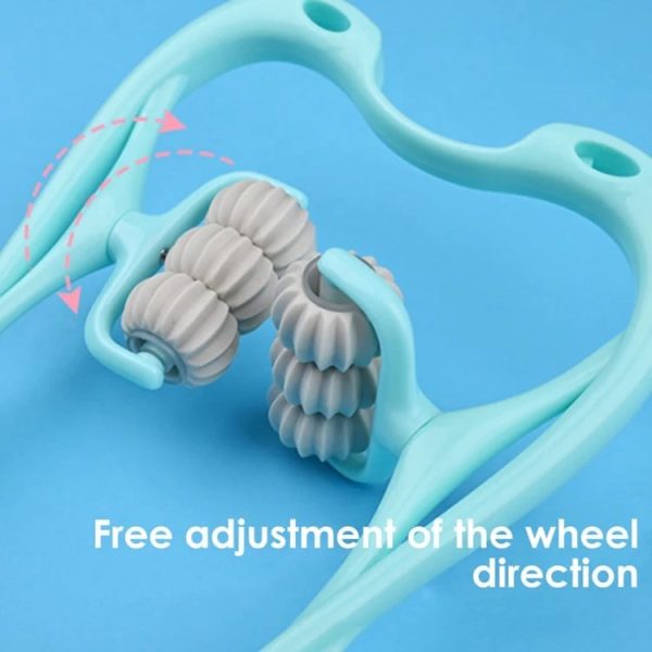 6 Wheel Pressure Point Neck Therapy Massager