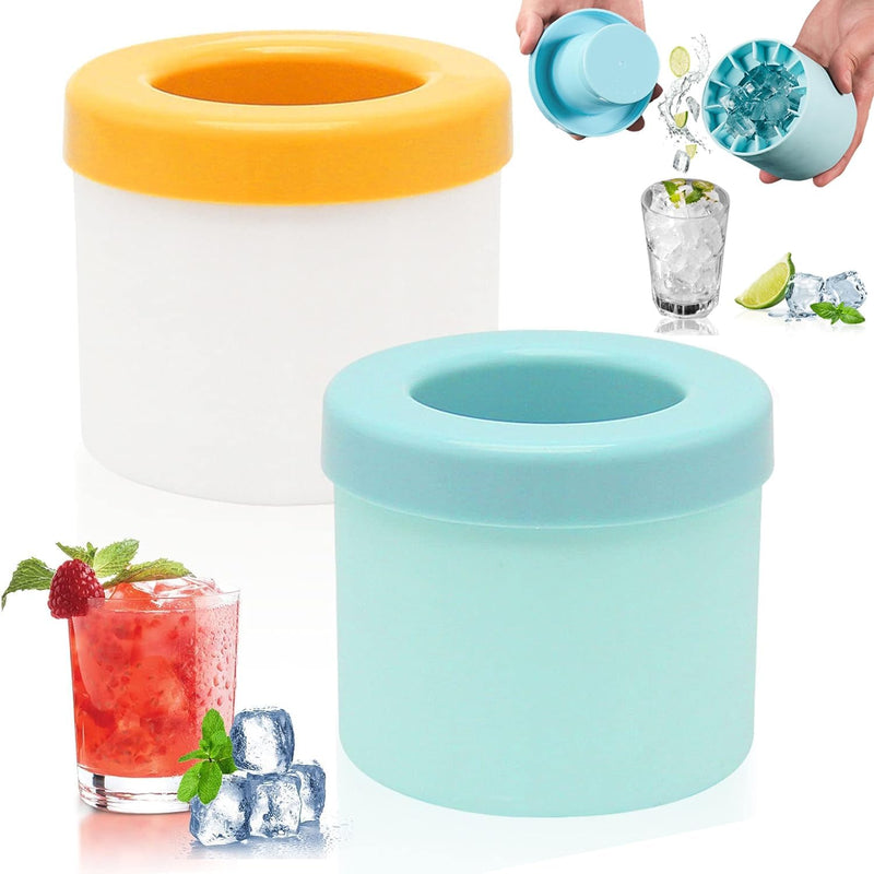 Silicone Ice Cube Bucket