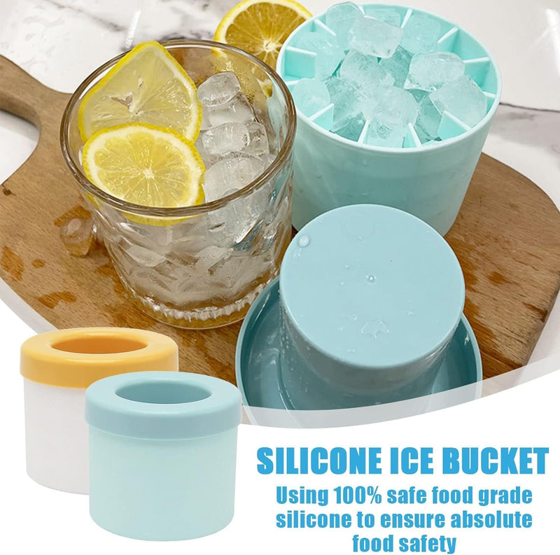 Silicone Ice Cube Bucket