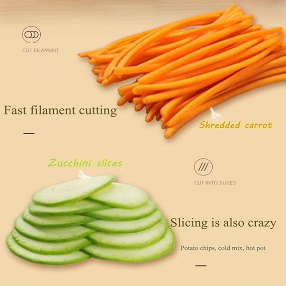 Multi Function 3 In 1 Manual Vegetable Slicer