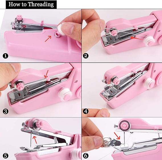 Handheld Mini Stitch Cordless Sewing Machine