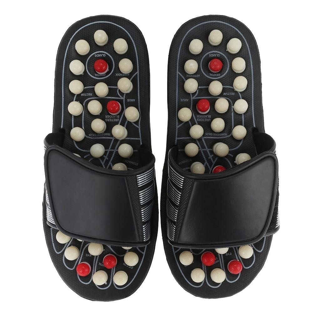 Foot Rotating Acupuncture Relax Massager Reflex Slipper