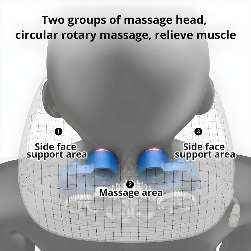 Cervical Vertebra Electric U-Shaped Massage Pillow