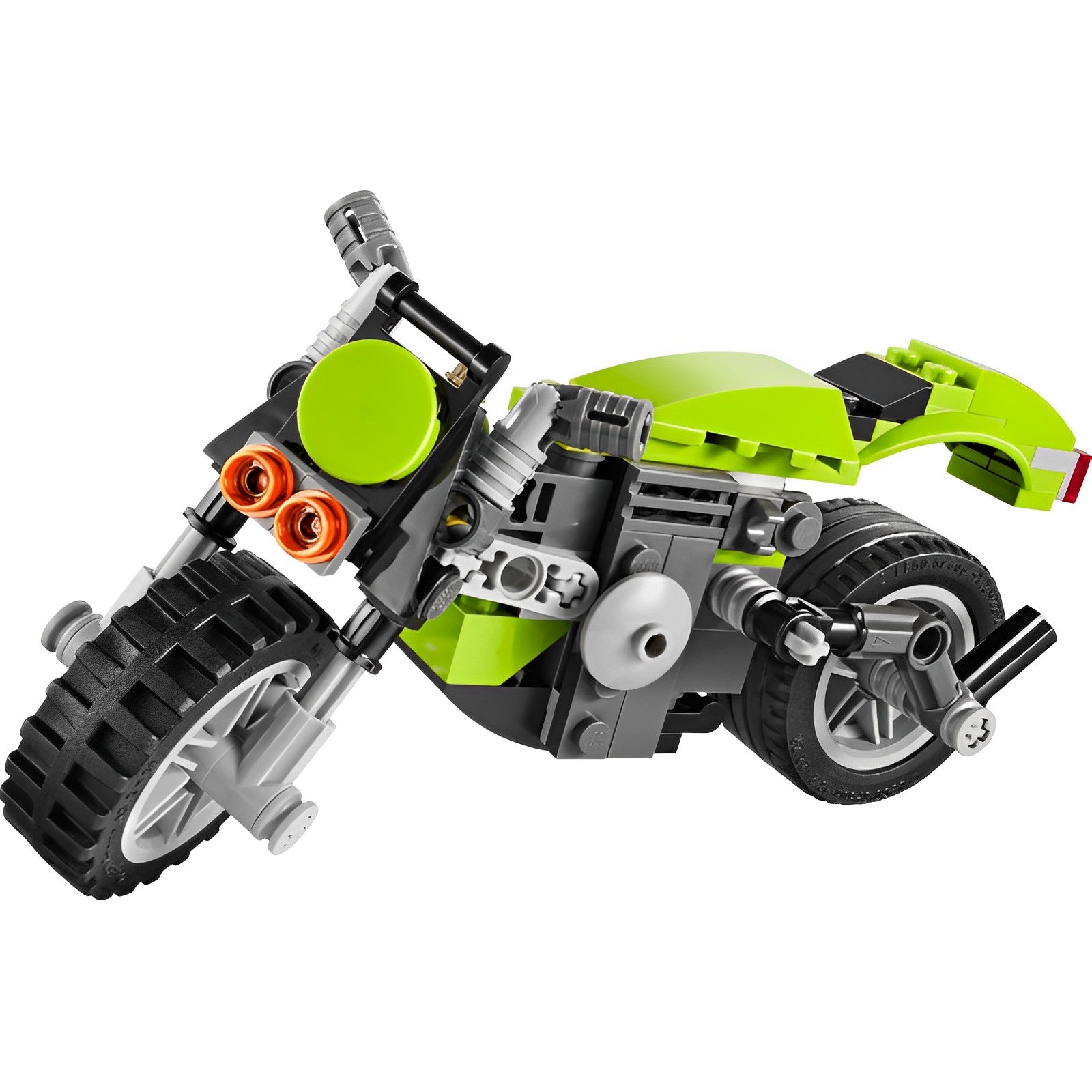 3-In-1 Highway Cruiser Motorcycle Building Blocks Toy