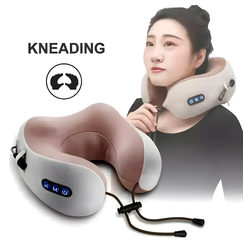 Cervical Vertebra Electric U-Shaped Massage Pillow