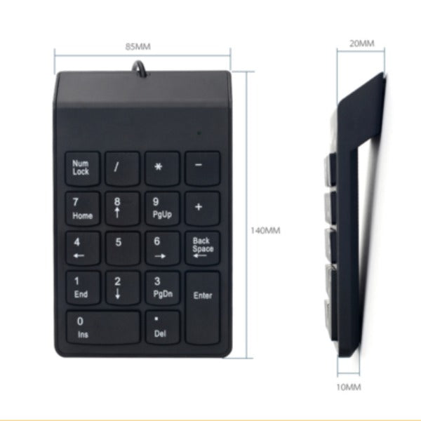 USB Number Portable Mini Keypad