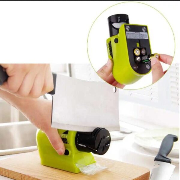 Motorized Electric Kitchen Knife Sharpener