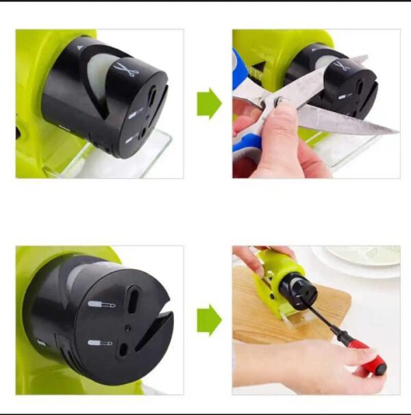 Motorized Electric Kitchen Knife Sharpener