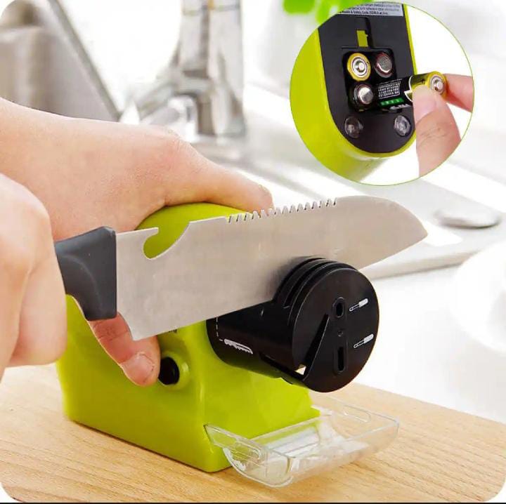 Motorized Electric Kitchen Knife Sharpener