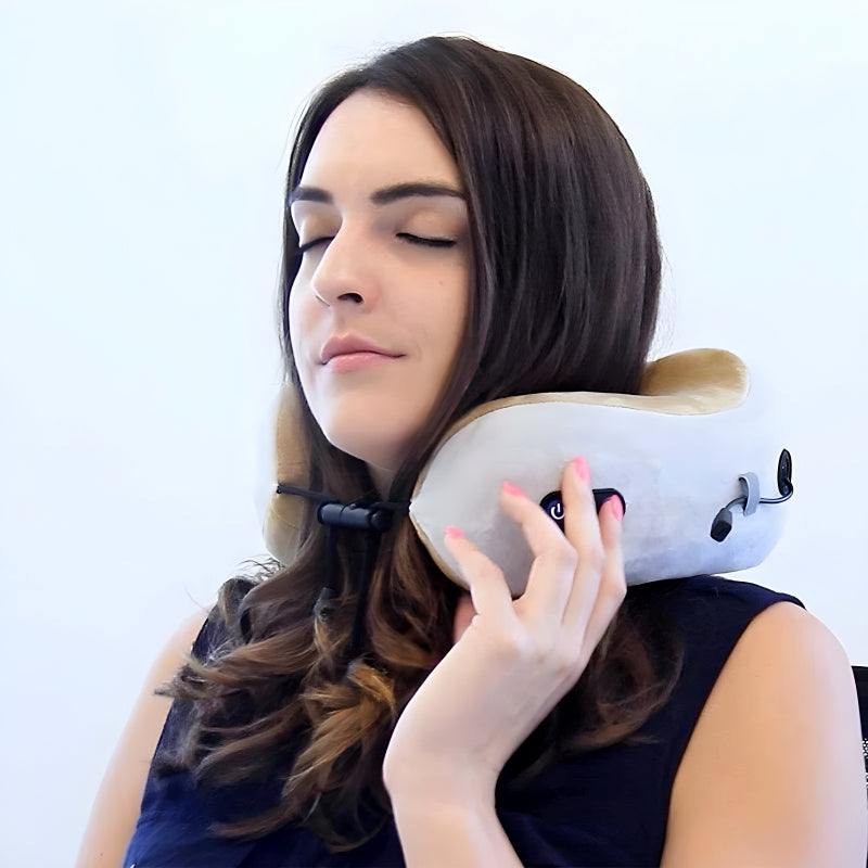 Cervical Vertebra Electric U-Shaped Massage Pillow