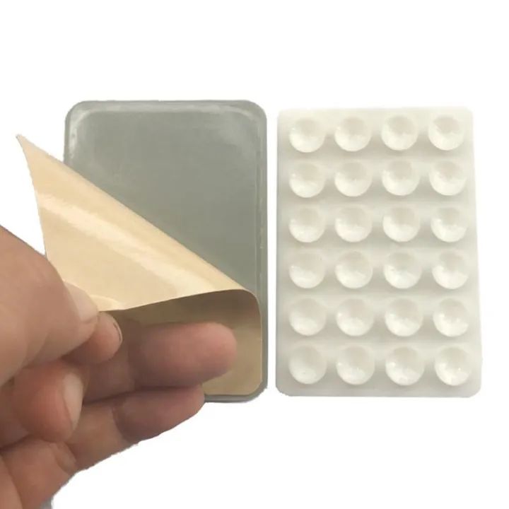 Silicone Suction Pad Self Adhesive Rubber Phone Holder