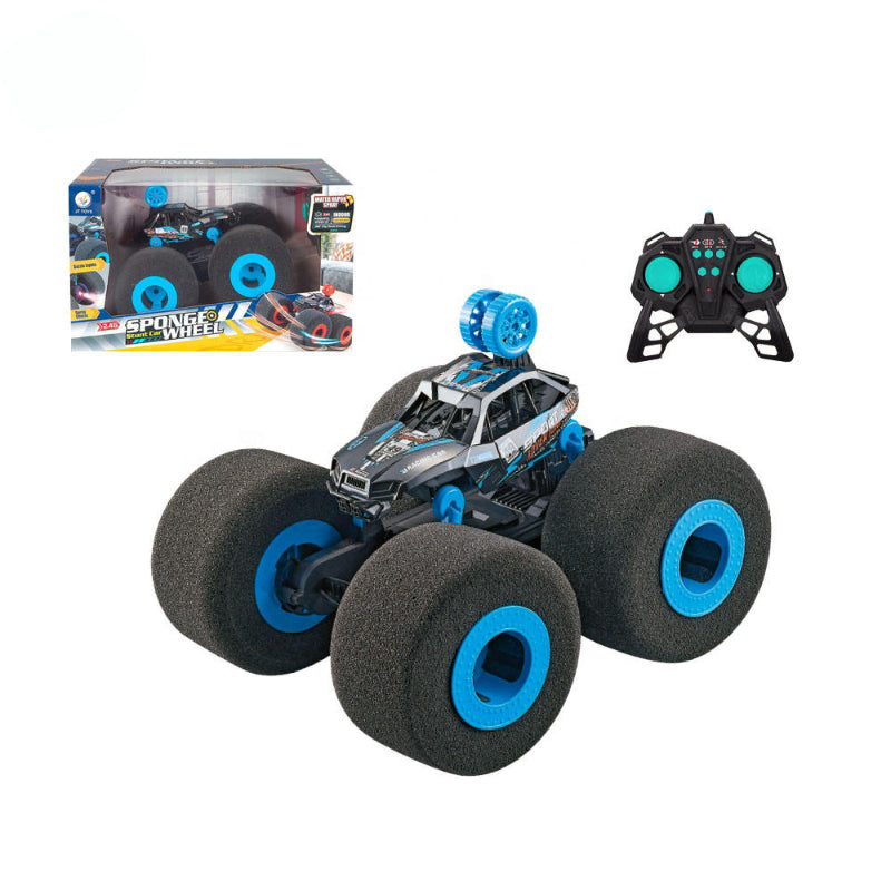 2.4G Remote Control Sponge Wheel Water Spray Stunt Car