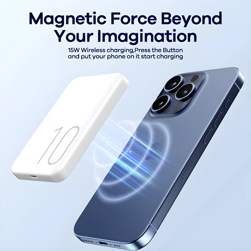 Magnetic Wireless Fast Charging Power Bank