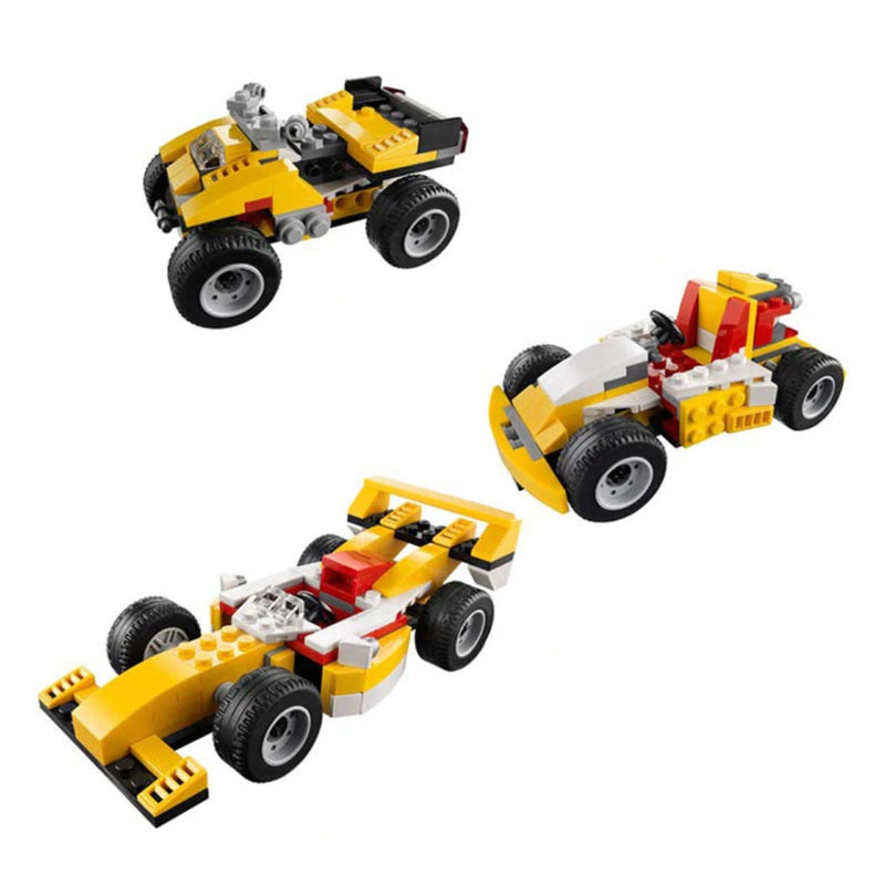 Super Racer 3-In-1 Building Blocks Set Toy