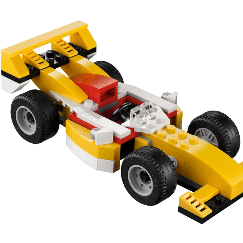 Super Racer 3-In-1 Building Blocks Set Toy