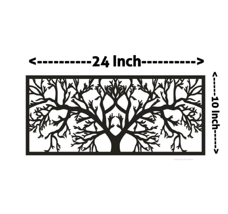 MDF Wall Hanging Wood Tree