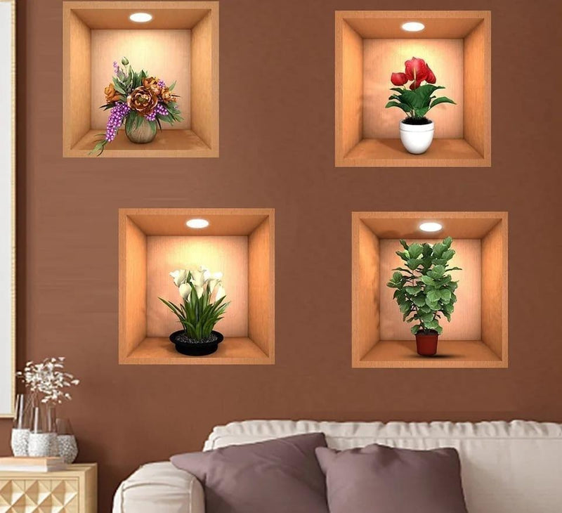 3D Removable Wall Decor Stickers