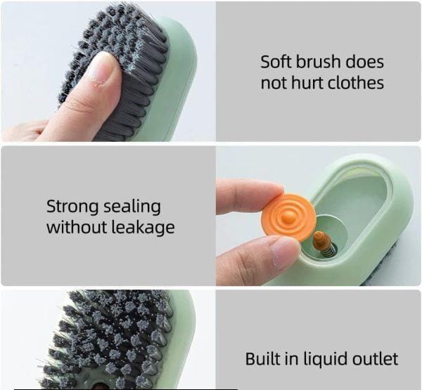 Multipurpose Soft Bristles Brush