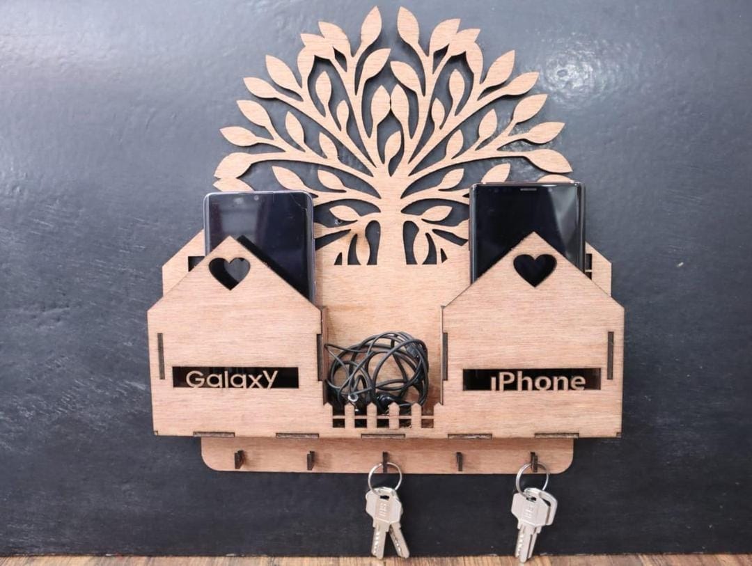 Elegant Mobile and Key Holder