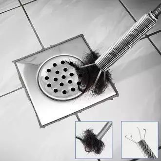 Flexible Clog Water Sink Cleaner Metal Wire