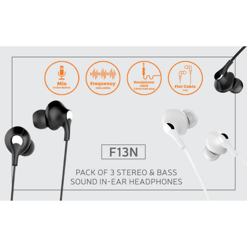 F13N Stereo In-Ear Headphones