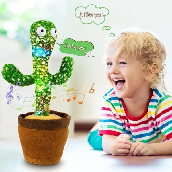 Rechargeable Dancing Cactus Toy