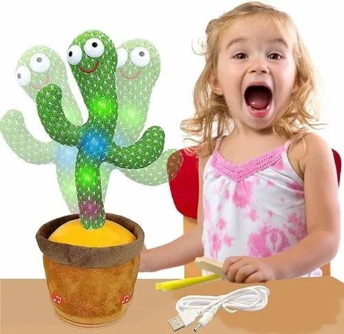 Rechargeable Dancing Cactus Toy