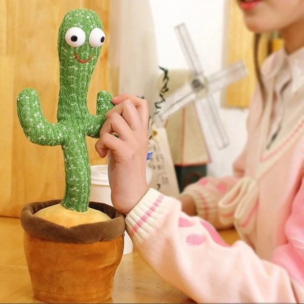 Rechargeable Dancing Cactus Toy