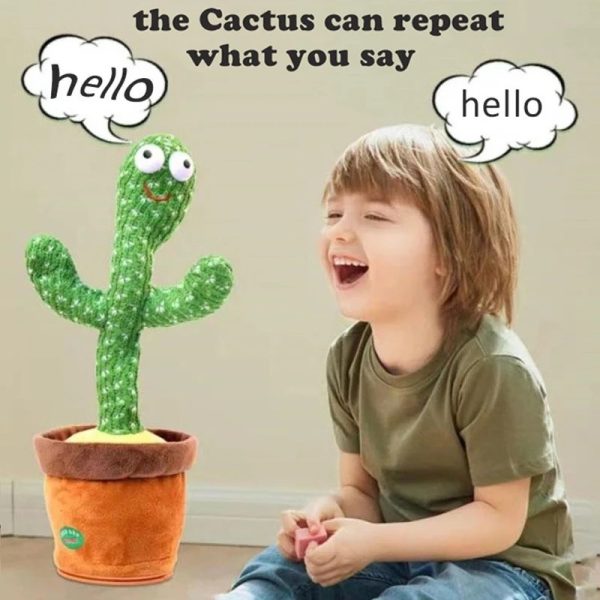 Rechargeable Dancing Cactus Toy