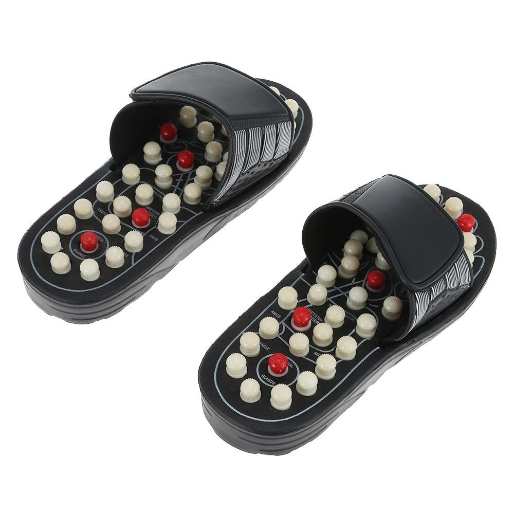 Foot Rotating Acupuncture Relax Massager Reflex Slipper