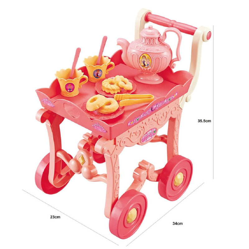 Kitchen Tableware Toy Cart