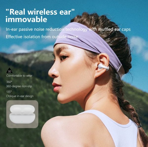 Ear Cuff Wireless Earbuds With Earhooks