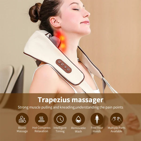 Electric Wireless Relaxing Pillow Massager