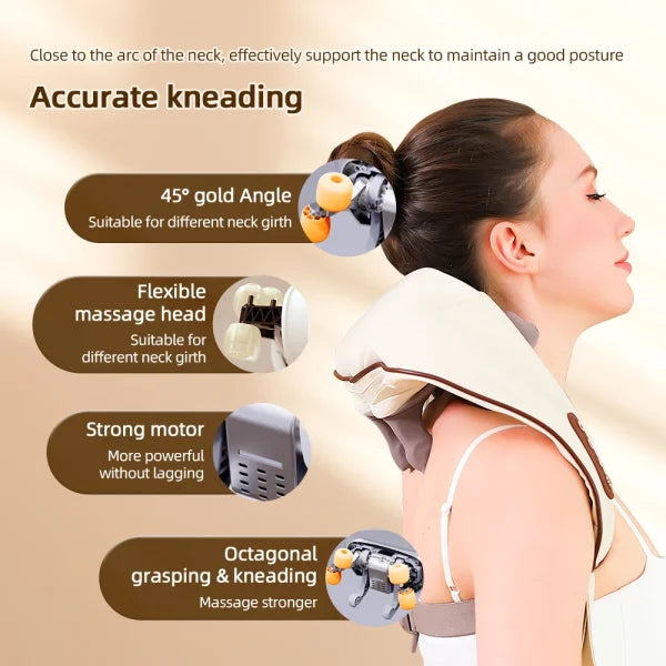 Electric Wireless Relaxing Pillow Massager