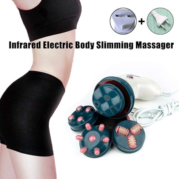 Electric Slimming Massager With 4 Vibrating Heads