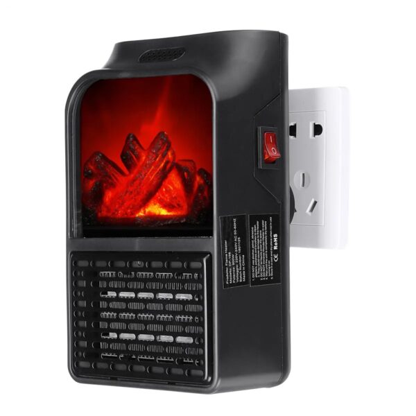 Mini Portable Electric Fireplace Wall Warmer