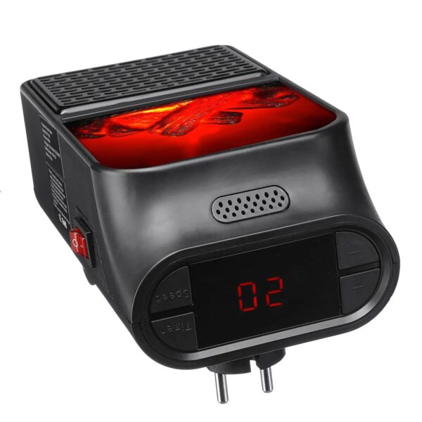 Mini Portable Electric Fireplace Wall Warmer