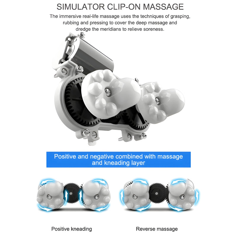 Cervical Vertebra Electric U-Shaped Massage Pillow